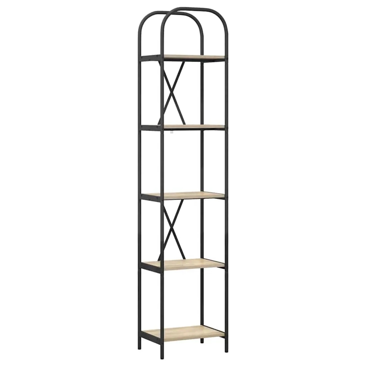 vidaXL Bücherregal Sonoma-Eiche 40 x 30 x 183 cm Holzwerkstoff 879870 günstig online kaufen