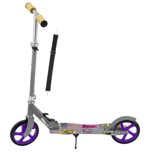 ArtSport Scooter Cityroller Graffity Grau