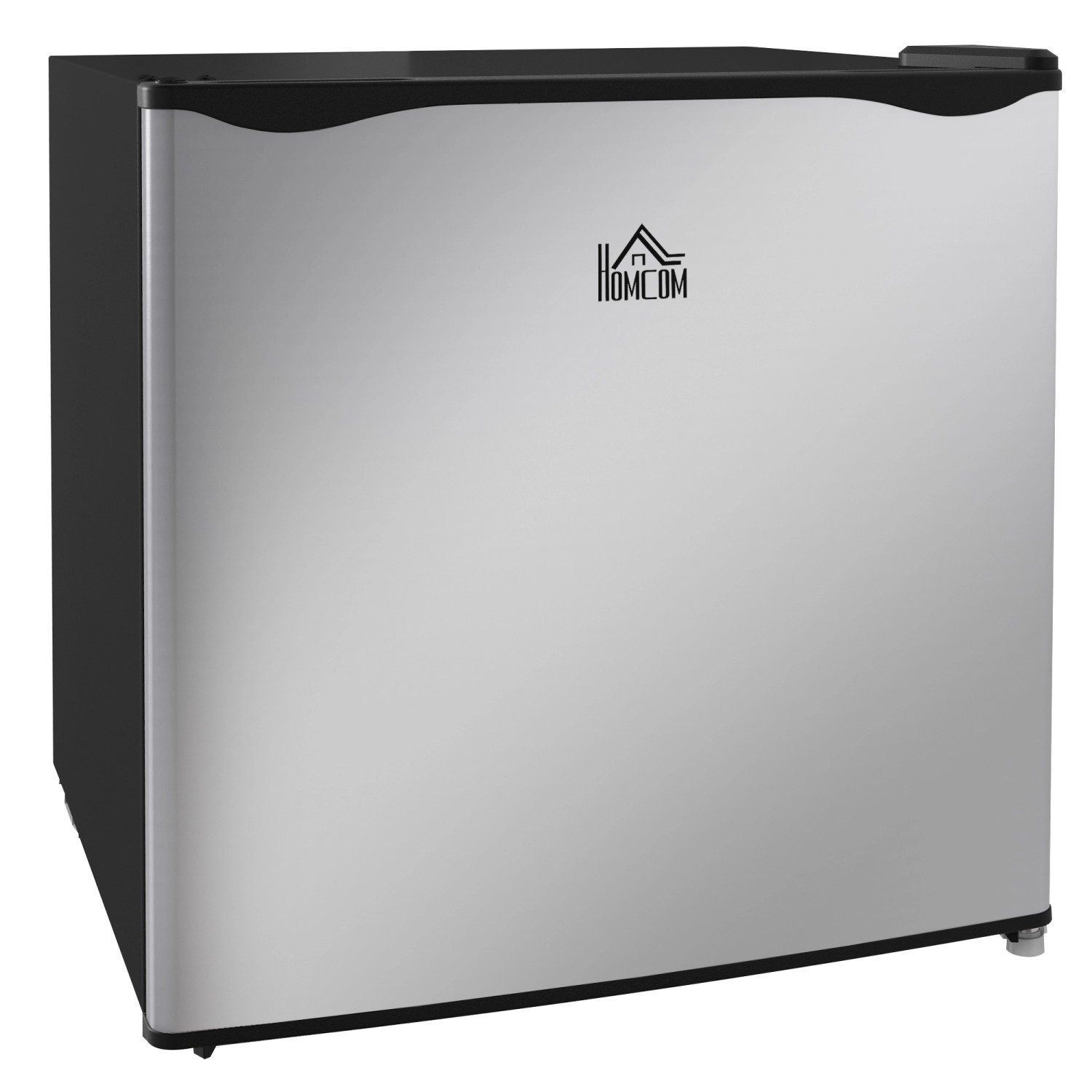 HOMCOM Mini Gefrierschrank  Stahl Kunststoff Silber 47L x 44,2B x 48,8H cm günstig online kaufen
