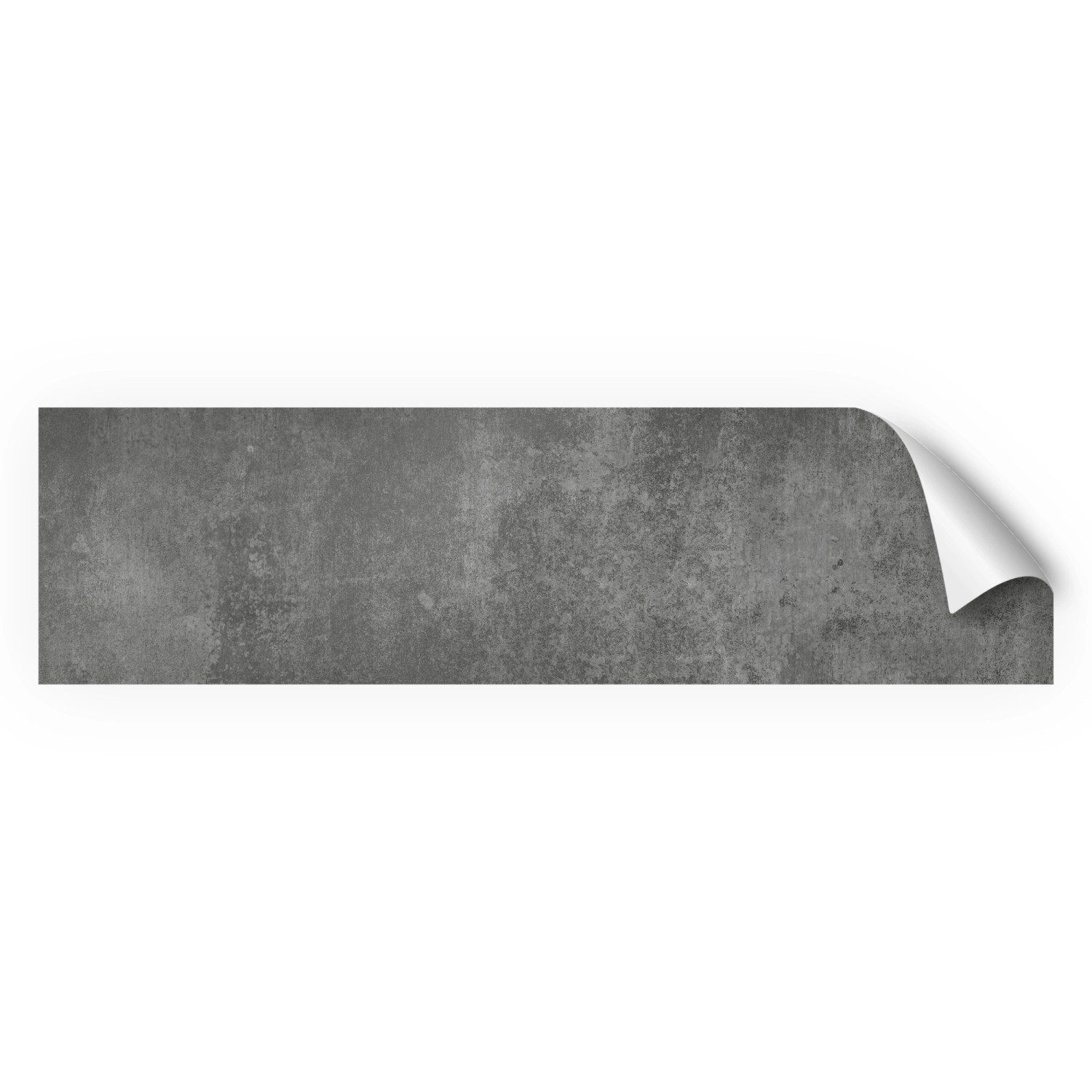 Myspotti Küchenrückwandfolie Concrete Black Selbstklebend 220 cm x 60 cm