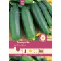 Frische, grüne Snackgurken der Sorte Beth Alpha, kurz und glattschalig. Ideal für den Garten.