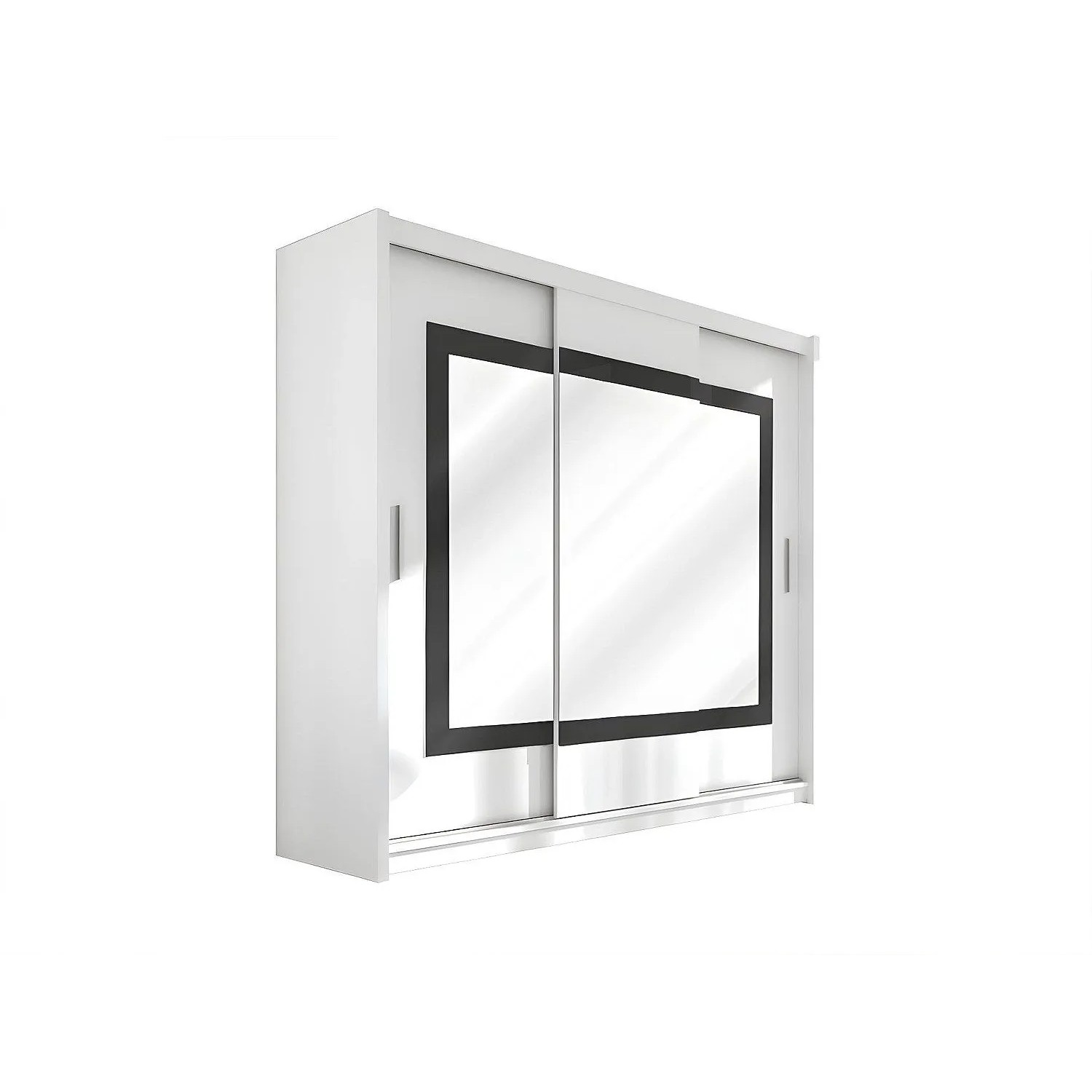 Vente-unique Kleiderschrank Autlan Weiß 250 cm