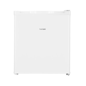 Weißer homeX Gefrierschrank, 33L Mini-Tiefkühltruhe für z.B. Gartenhaus.