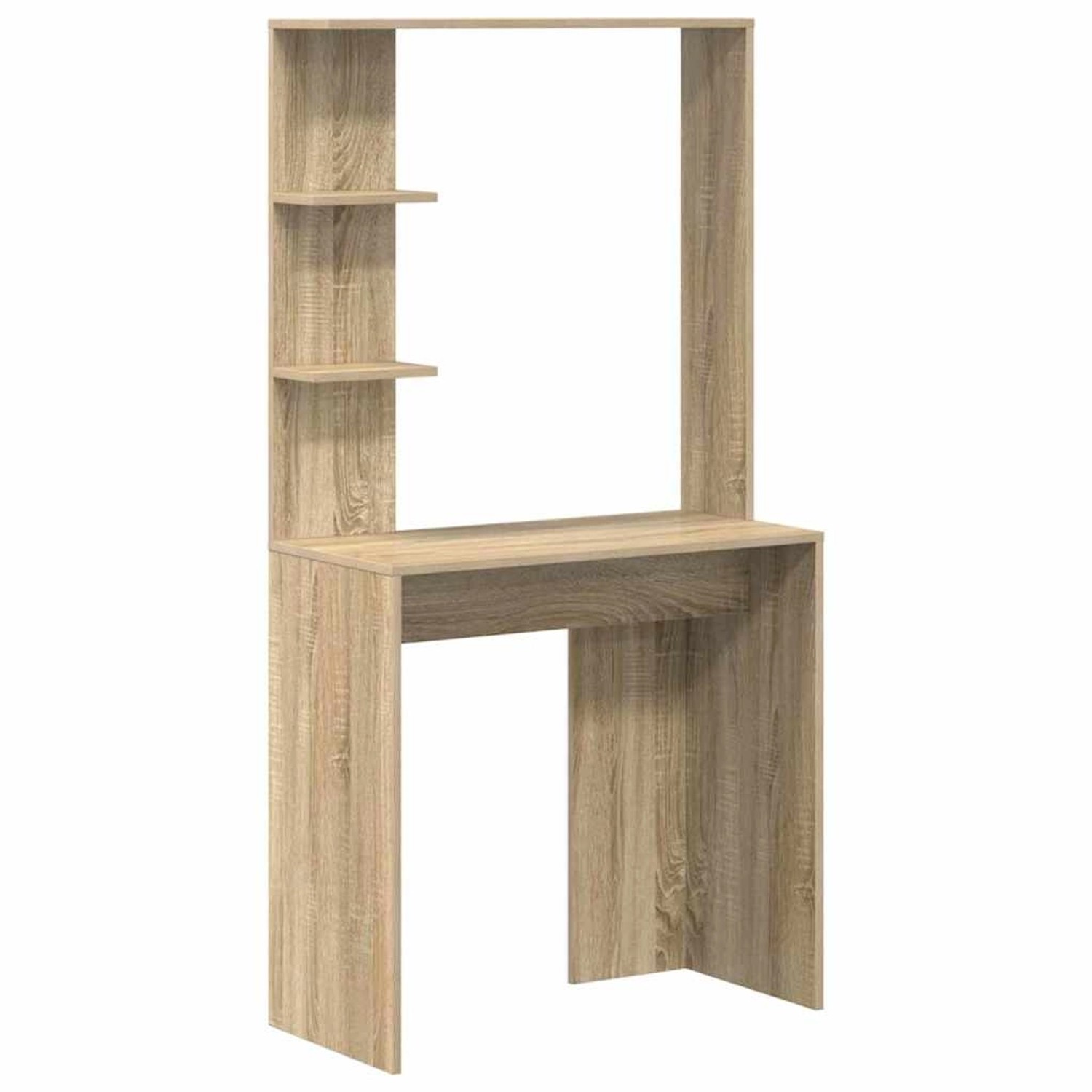 vidaXL Schreibtisch Sonoma-Eiche 78,5 x 37 x 154,5 cm Holzwerkstoff 869340 günstig online kaufen