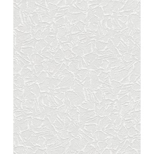 Weiße Rasch Vliestapete mit Putzstruktur Wallton 183016, Detailansicht.