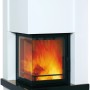 Heller Hark Easy 500 Kaminofen mit Granit in Schwarz, 5 kW Leistung. Zeitbrandofen für Scheitholz.
