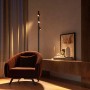 Schwarze Philips Hue Perifo LED-Spot Schienen-Erweiterung im Wohnraum.