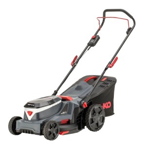 Al-Ko Akku-Rasenmäher 38.6 Li Comfort Set mit Fangkorb und Akku.