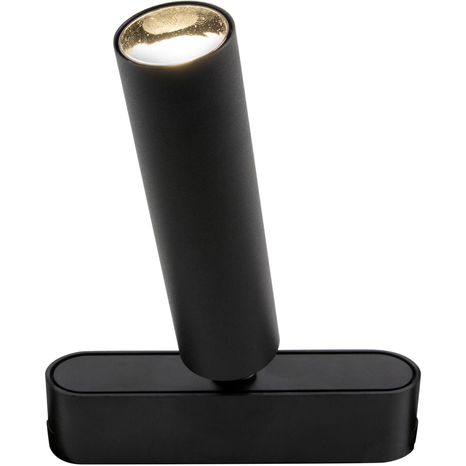 Brilliant LED-Spot Click & Shine Tube Sand-Schwarz 14,5 cm x 11,5 cm x 3,1 cm