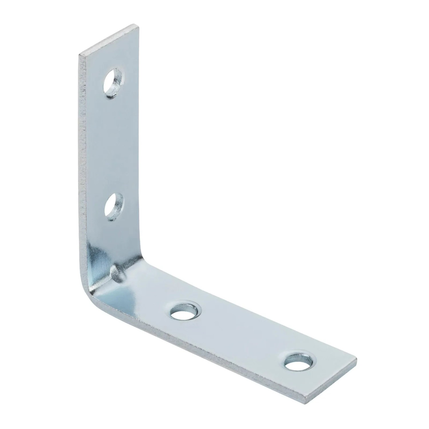 SOTECH 10 x Winkelverbinder 50 x 50 x 15 x 2 mm Stahl Verzinkt Lochung Gesenkt mit Sicke