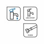 Icons für baliv Kaltwasserventil KV-4070 Chrom: Kaltwasser, UBA/DVGW-Zertifizierung, DVGW-Zertifizierung.