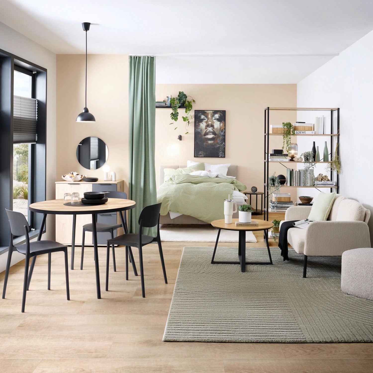 Premium Living Verdunkelungsvorhang Allan Grün ca. 135x255cm_8
