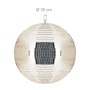 Relaxdays Discokugel Schaumstoff Glas Champagner Aufhängbar Ø 30 cm 1,2 kg_4