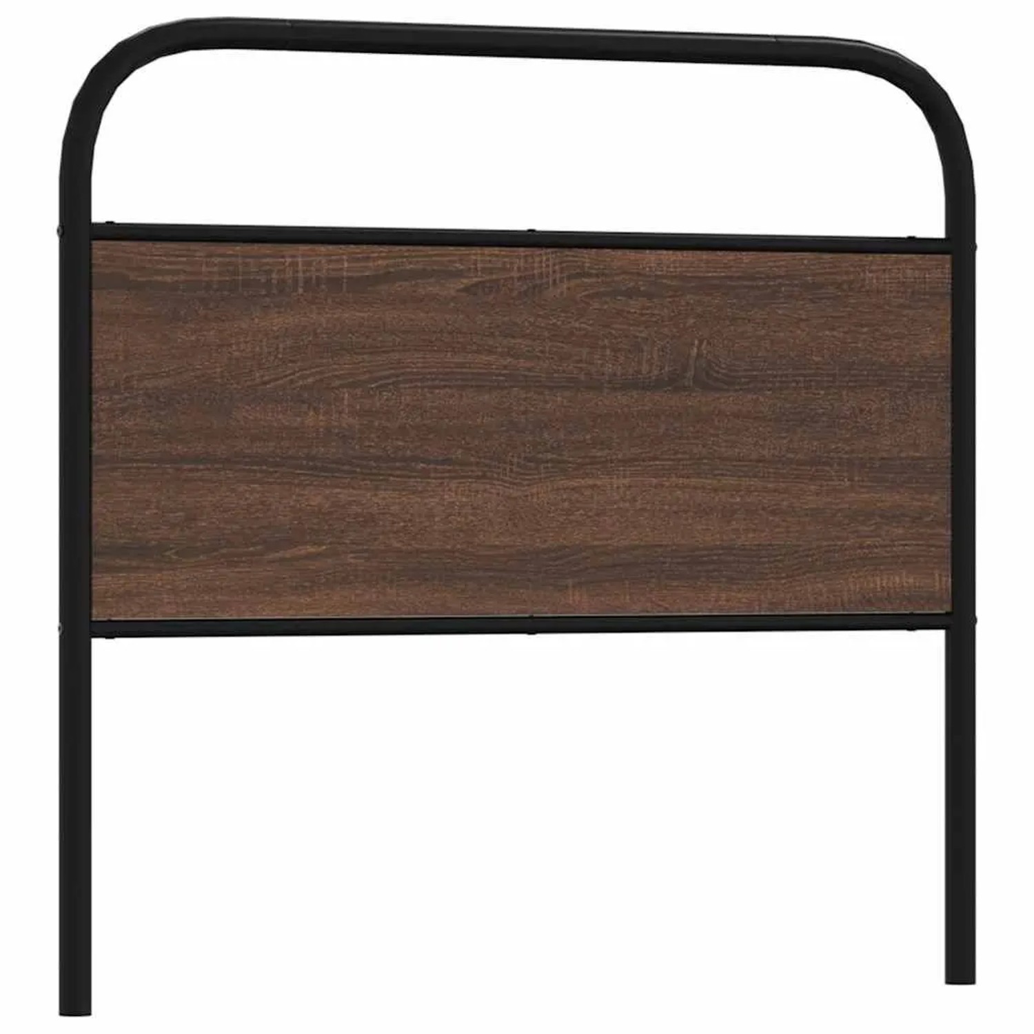 vidaXL Ersatz-Kopfteil Braun Eichen-Optik 90 cm Stahl und Holzwerkstoff 4100335