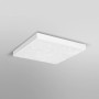 Weiße, rahmenlose Ledvance Smart+ WiFi Panelleuchte Planon 45x45 cm mit Glitzereffekt.