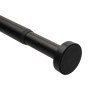 Sanilo Duschvorhangstange, schwarz, ausziehbar von 120-220 cm.