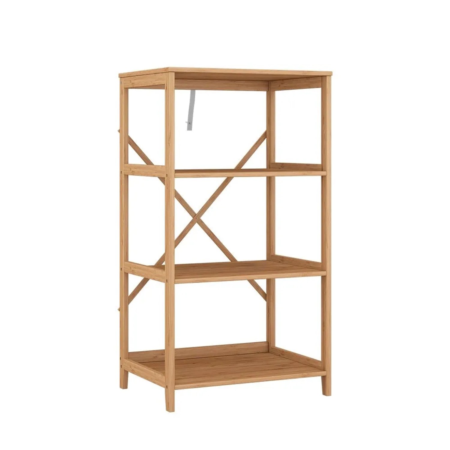 Vicco Bücherregal Novaro Bambus 48 x 88 mit 4 Offenen Fächern Art Nr 54875