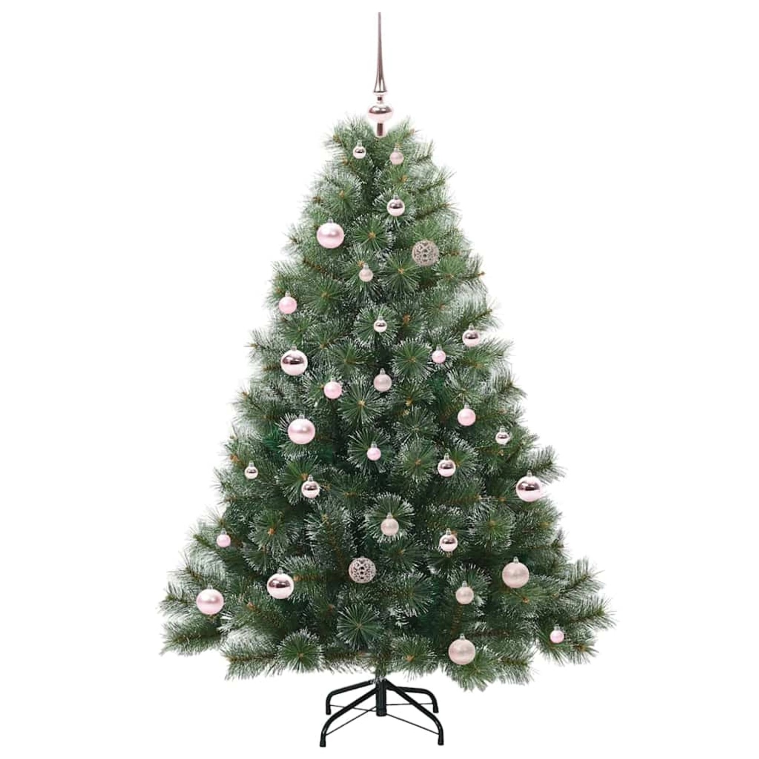 vidaXL Künstlicher Weihnachtsbaum mit 150 LEDs Grün 150 cm PE und PVC 3397837