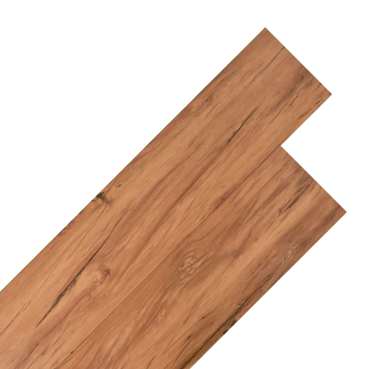 vidaXL Bodenplanken 18 Stk Braun 5,26 m² PVC 42046250