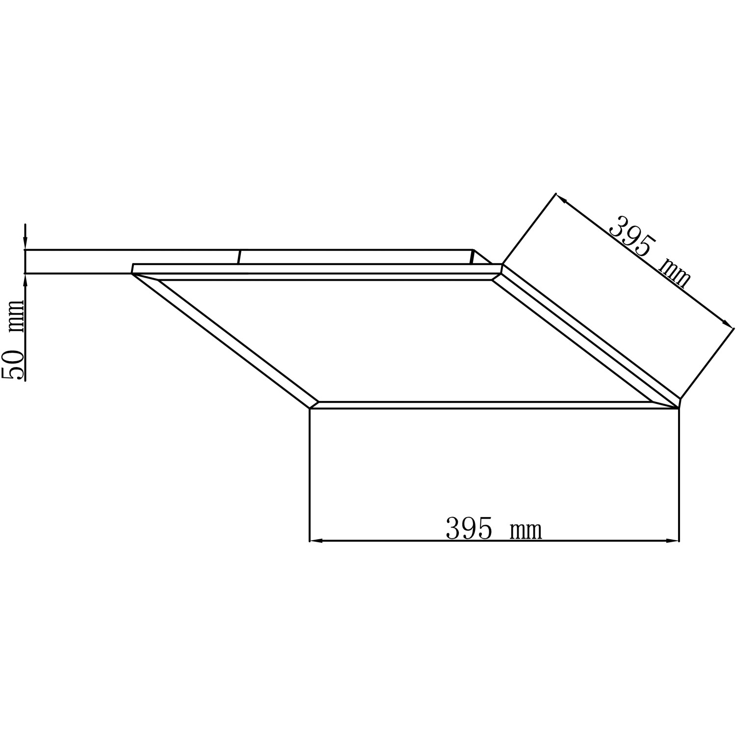 Brilliant LED-Deckenaufbau-Paneel x kaufen Schwarz 40 Jacinda OBI 40 cm bei cm