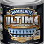 Dose Hammerite Ultima Metallschutzlack, glänzend, Silber, 250ml. Rostschutz, Grundierung und Lack in einem.
