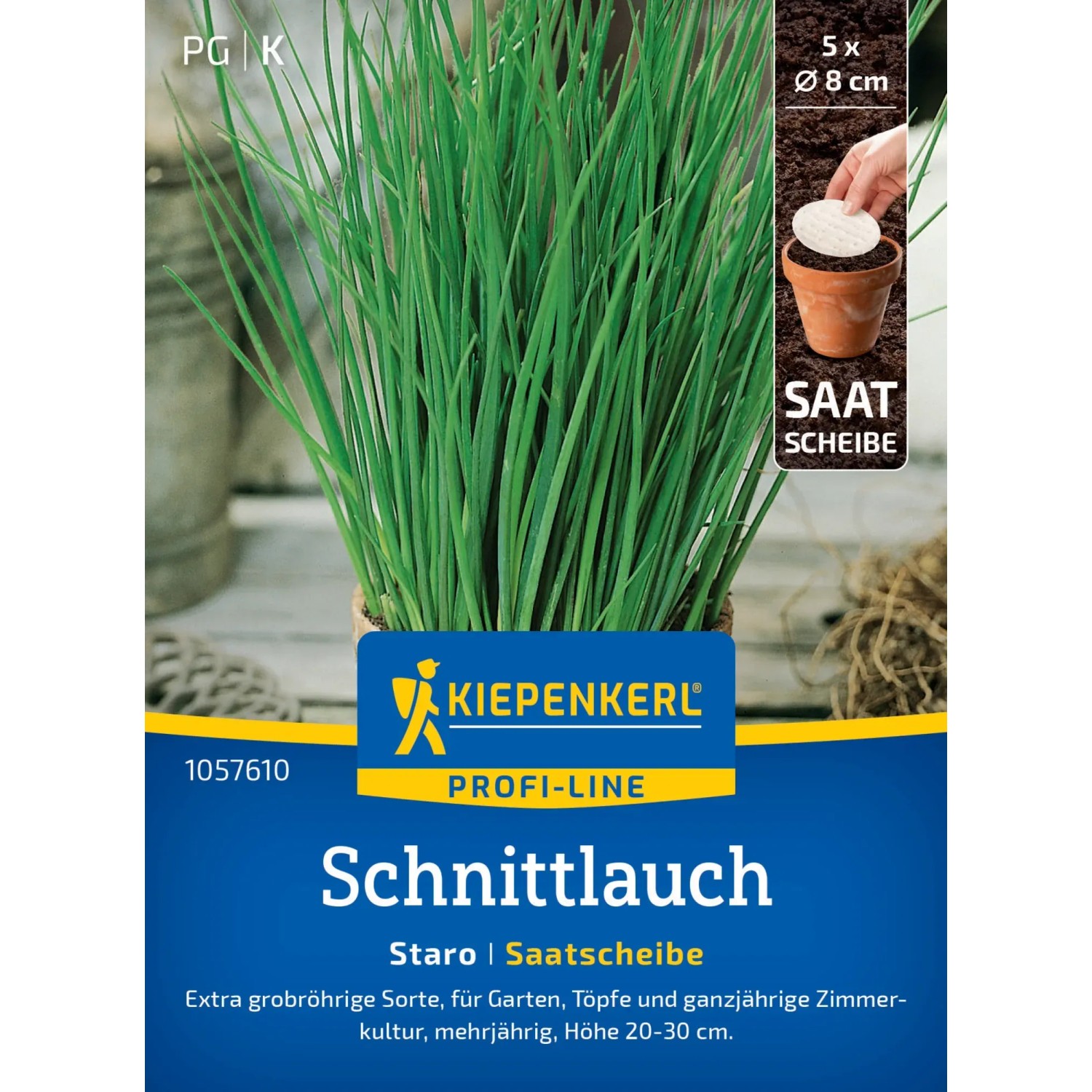 Kiepenkerl Schnittlauch Profi-Line "Staro" in Saatscheiben