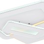 Weiße LED-Deckenleuchte Kique, smarte Lampe mit Farbwechsel und Fernbedienung.