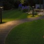 Paulmann LED-Wegeleuchten Plate Plug & Shine, anthrazit, beleuchten Gartenweg mit warmem Licht.