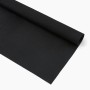 Schwarze Bodenplane für Home Deluxe Sandkasten Buddelkiste, aufgerollt.