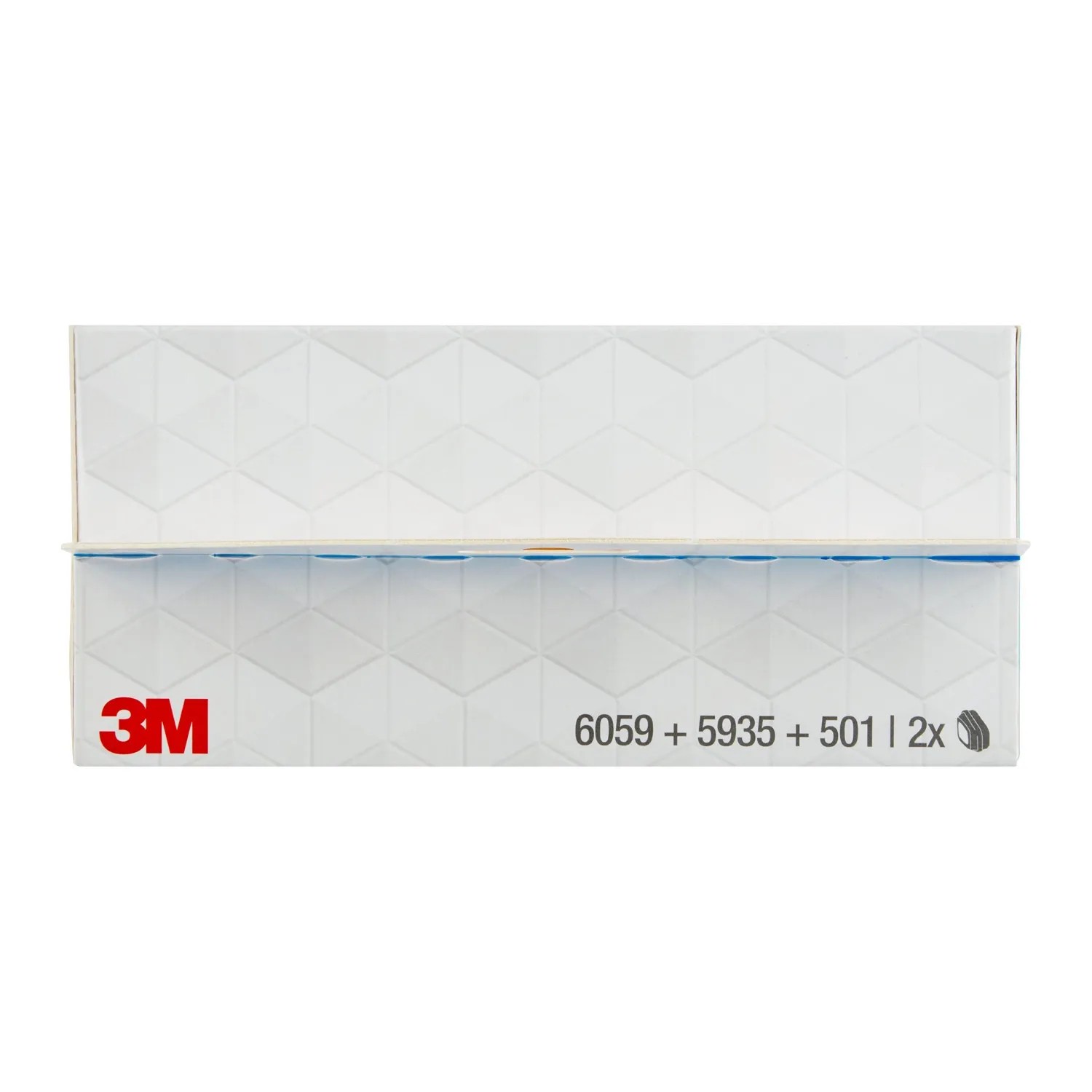 3M Filter 6004 PRO1 ABEK1P3, weißes Set für Atemschutzmasken.