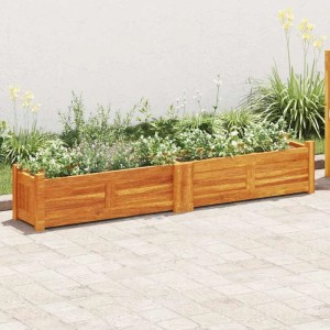 vidaXL Garten-Hochbeet Akazienholz 150x30x25 cm 42567
