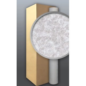 XXL Vliestapete EDEM 80308BR60, überstreichbar, Putz-Optik, weiß, 106 m².