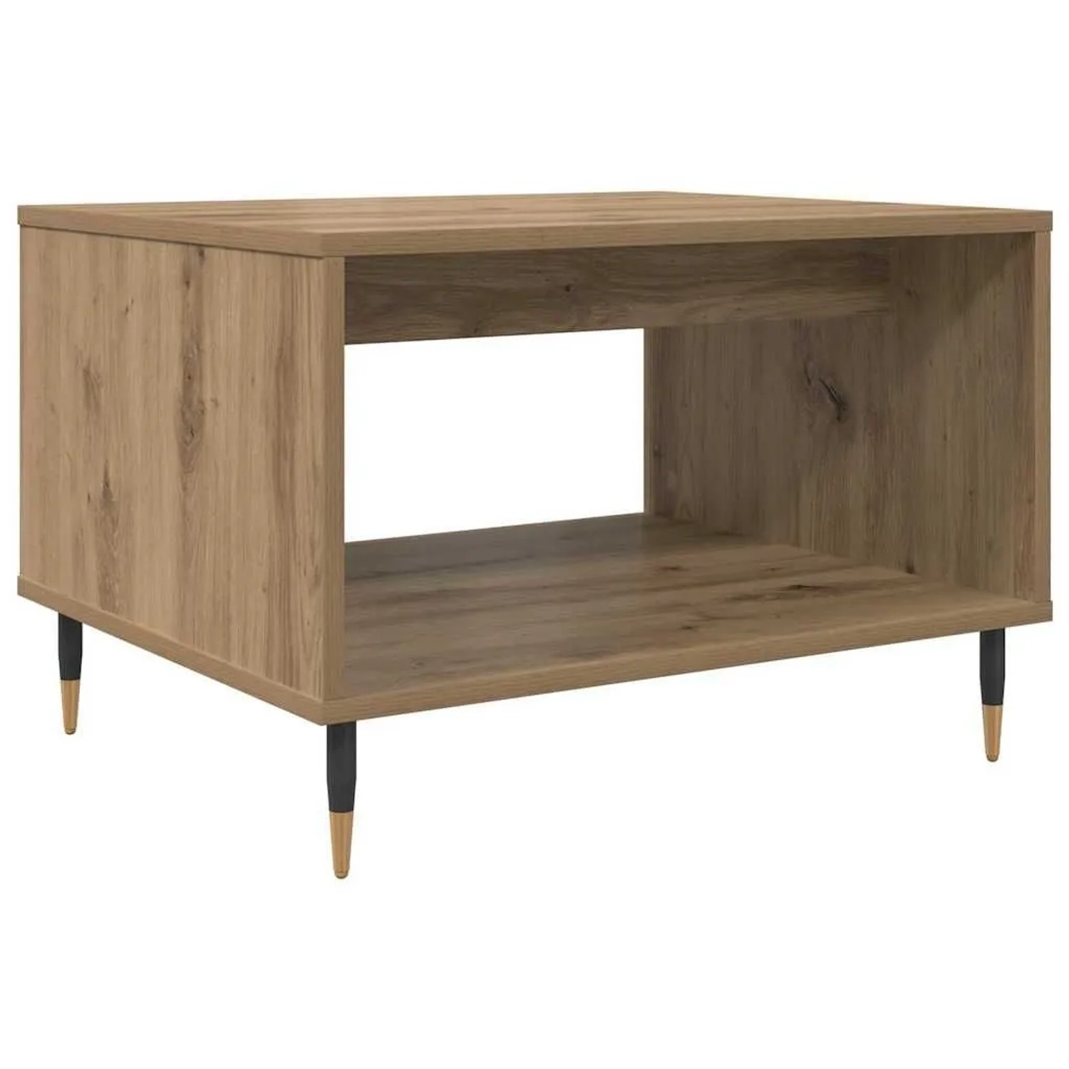 vidaXL Couchtisch Artisan-Eiche 60 x 50 x 40 cm Holzwerkstoff 879607 günstig online kaufen