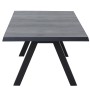 Rechteckiger Siena Garden Gartentisch Tirana in Wood Grey, 105x205 cm.