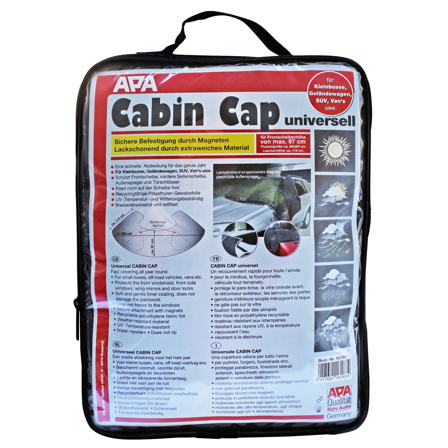 Apa Cabin Cap für Van Schwarz kaufen bei OBI