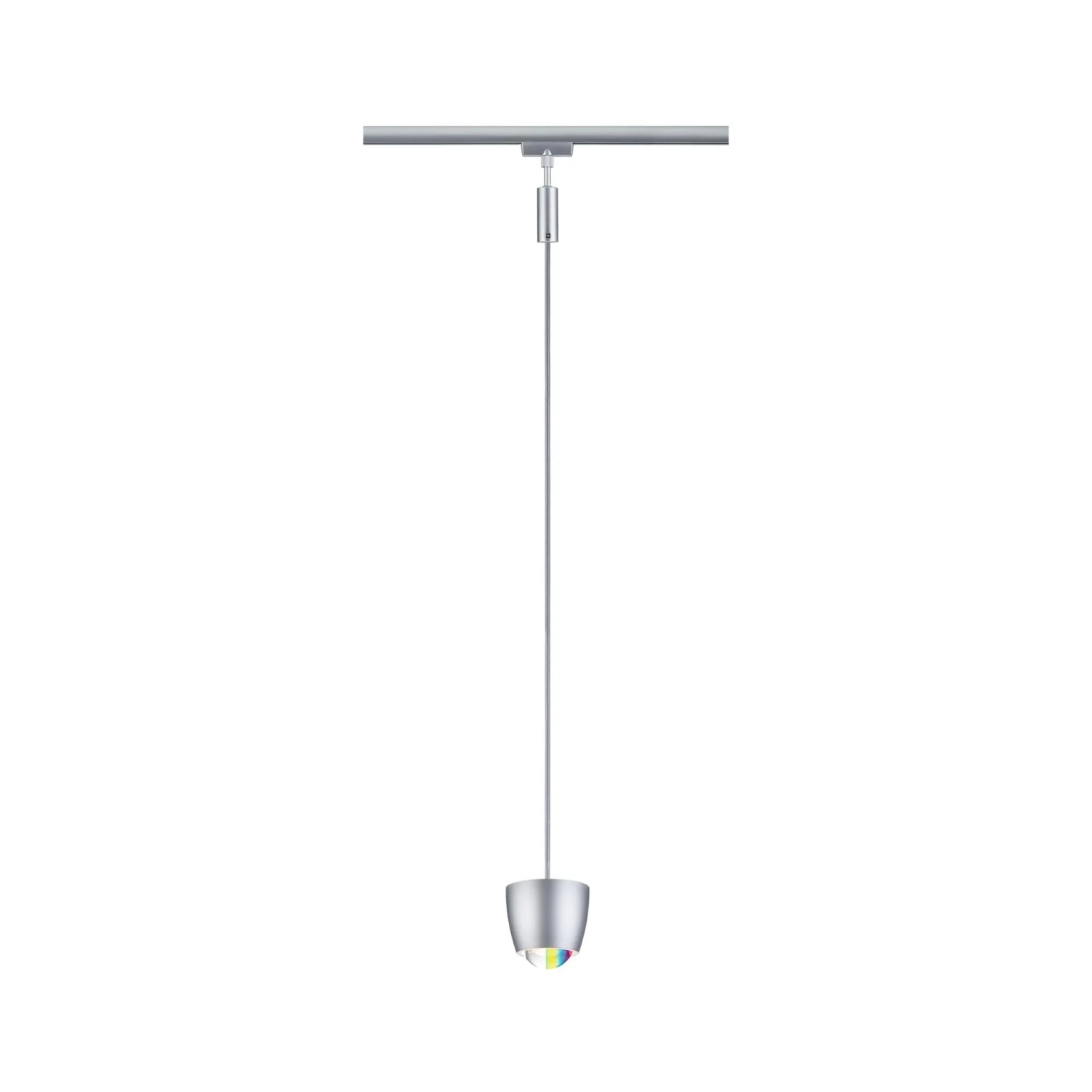 Paulmann Pendel Zigbee 3.0 Tyros URail RGBW Dimmbar Chrom Ø 10 cm x 10,3 cm