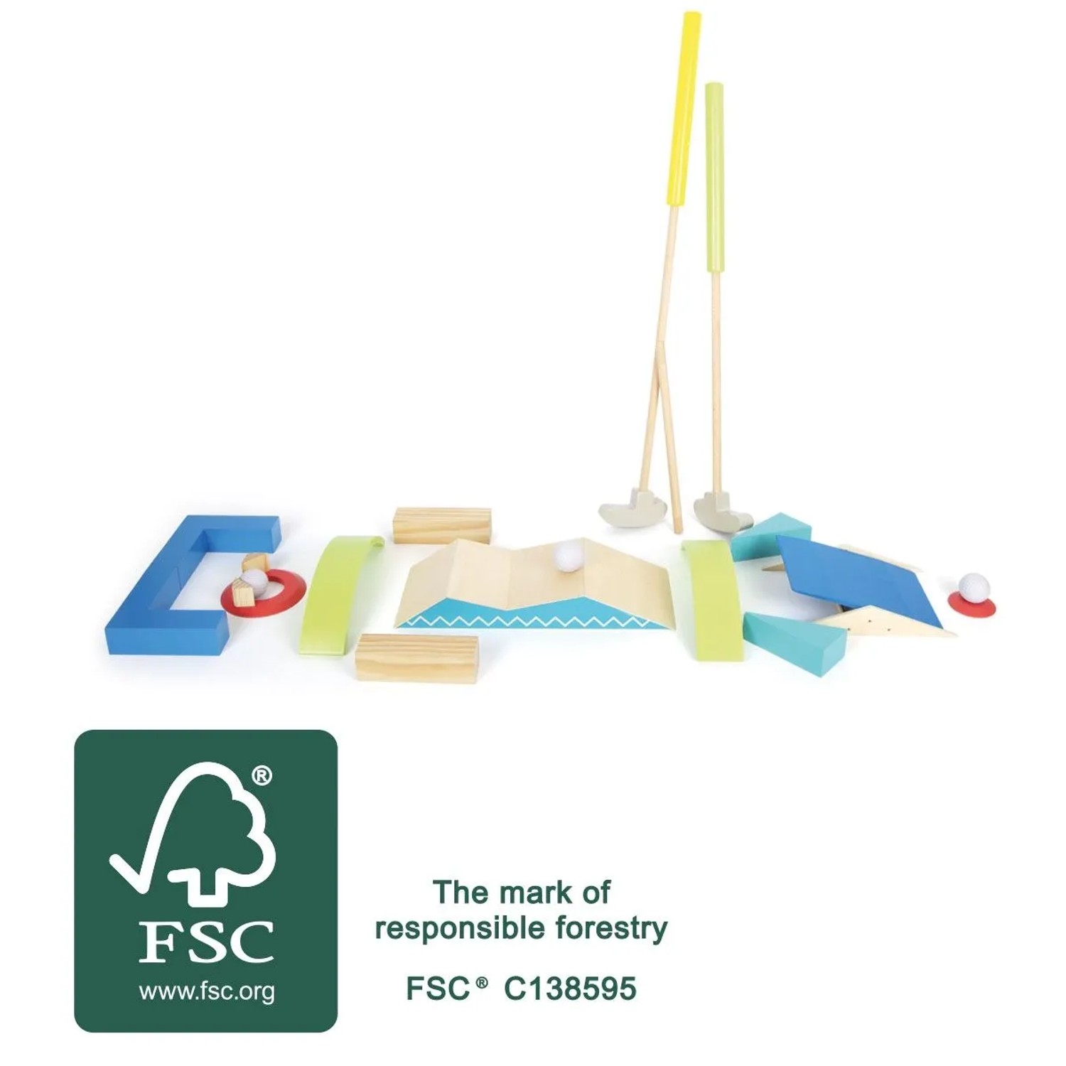 small foot Minigolf-Set Active