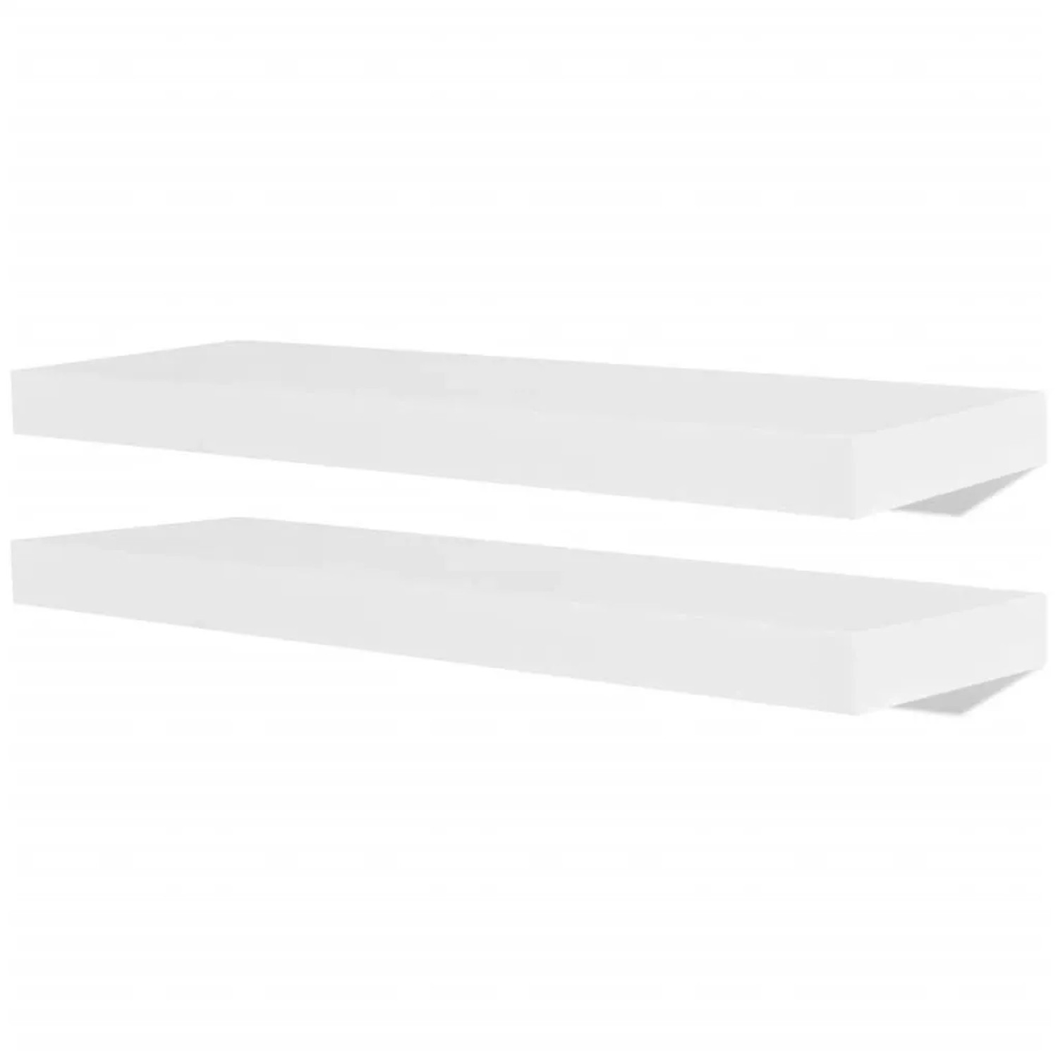 vidaXL Wandregale 4 Stk Weiß 60 cm 275997