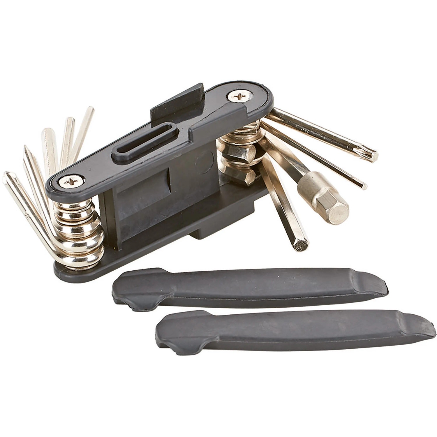 Prophete Multifunktionswerkzeug mit Reifenhebern und verschiedenen Schraubendrehern.