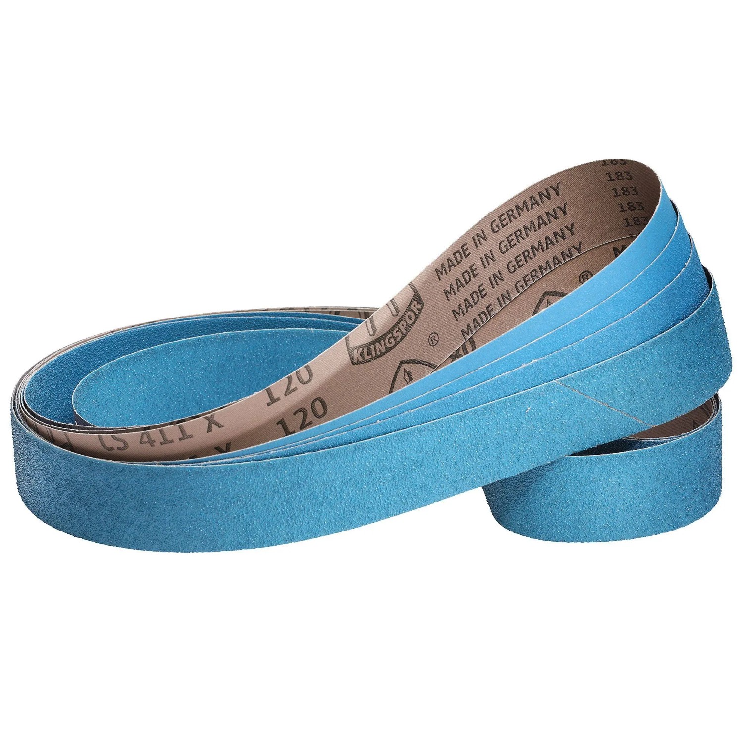 Klingspor Premium Set Schleifband CS411X 50 x 1020 mm 8 Stück je 2 x Korn 40/60/80/120