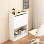 Rebiko Faltbarer Wandschreibtisch Weiß Schrank Regal Moderner Laptoptisch_2