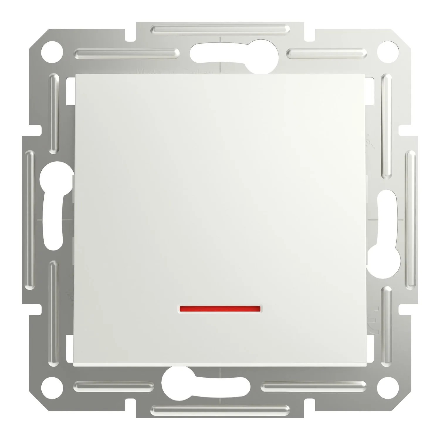 Schneider Electric ASFORA Taster Mit LED UP Weiss EPH1670121D