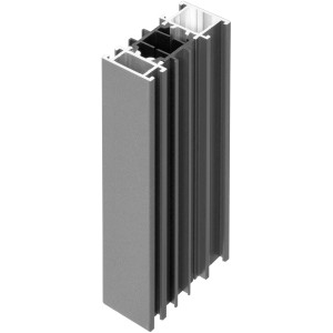 Rahmenverbreiterung 34 mm in Anthrazit für ThermoSpace Haustüren.
