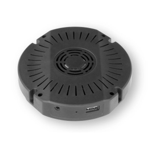 kalb DualCharge 10W Drahtlos Ladegerät Mit 15W USB Ausgang Unterbau Bis 30 mm Unsichtbar Induktionsladegerät Mit Lüfter Netzteil 1200 mm Kabel