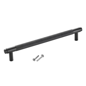 SOTECH Möbelgriff Blackline VIII BA 192 mm Schwarz Matt