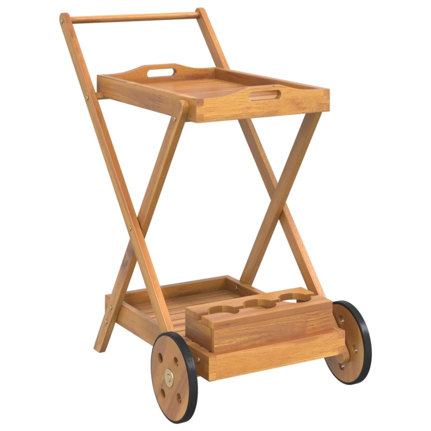 Vidaxl Teewagen 54x87x90 Cm Massivholz Akazie günstig online kaufen