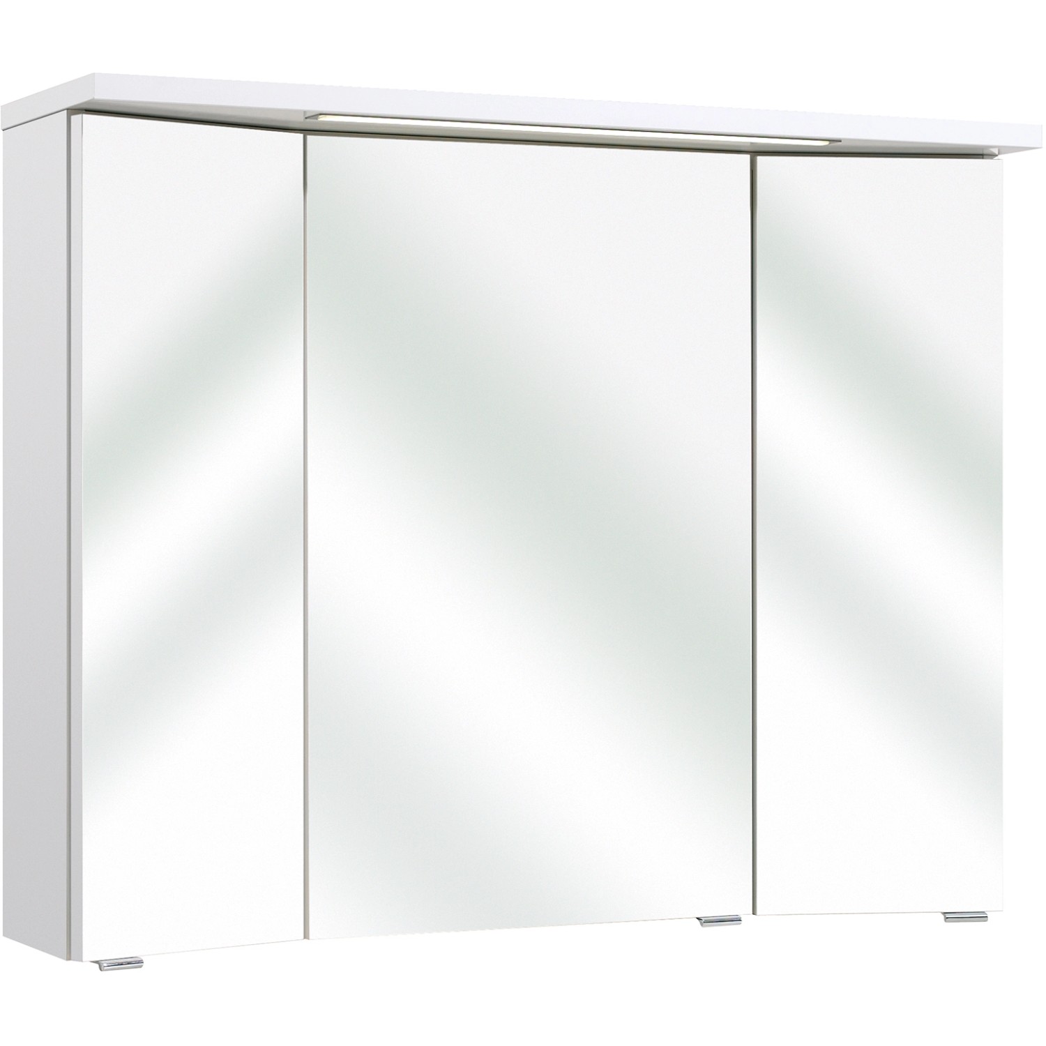 Pelipal Spiegelschrank Einzelartikel Weiß Glänzend 90 cm