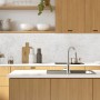 MySpotti Küchenrückwand Profix Cucina White Concrete, 100x60 cm, Beton Beige