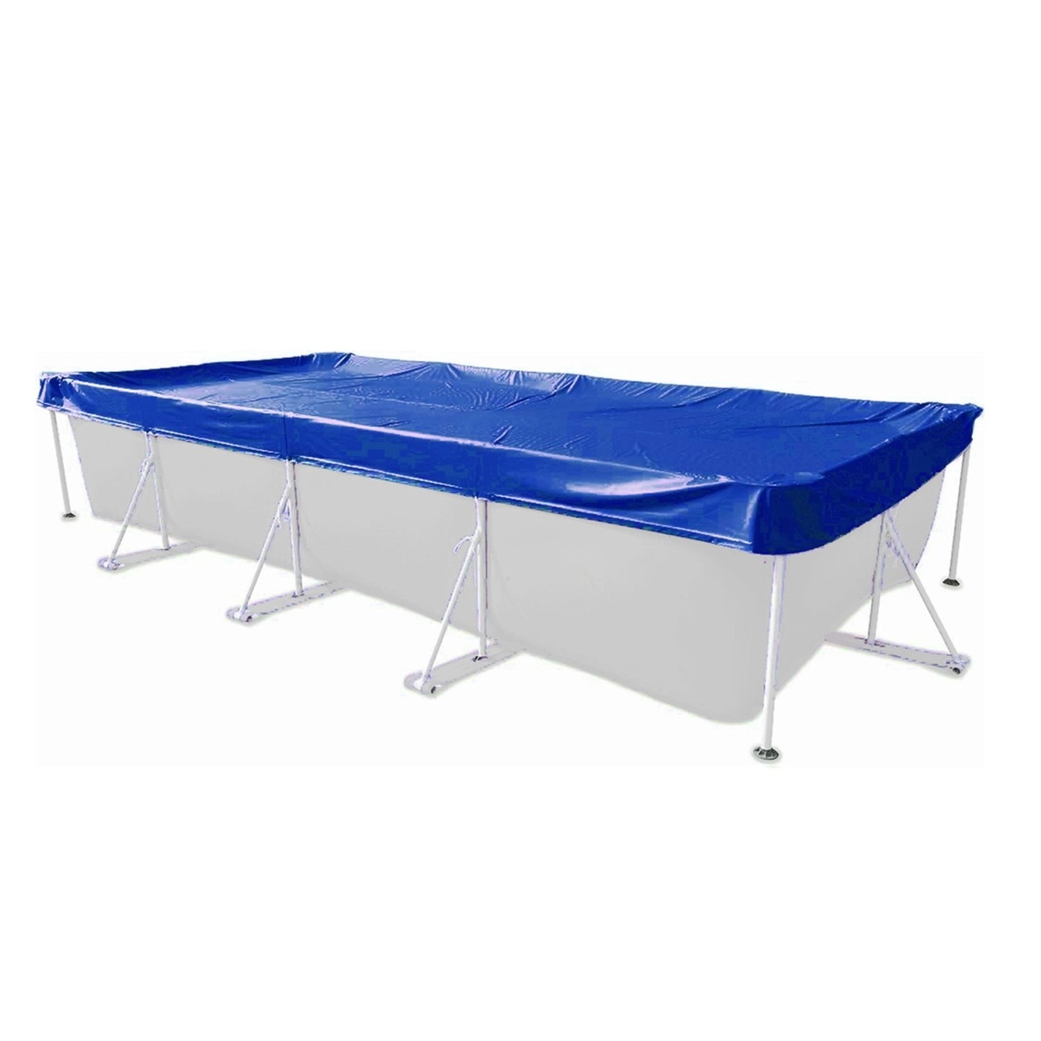 Evolution Abdeckplane Rechteck 600x300cm Blau mit Übermaß Sommer Winter Poo günstig online kaufen