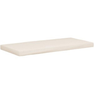 Cremefarbenes DELUKE PARIS Sitzkissen 106x48x8cm für Gartenbank. Outdoor-Auflage für Gartenstuhlauflagen.